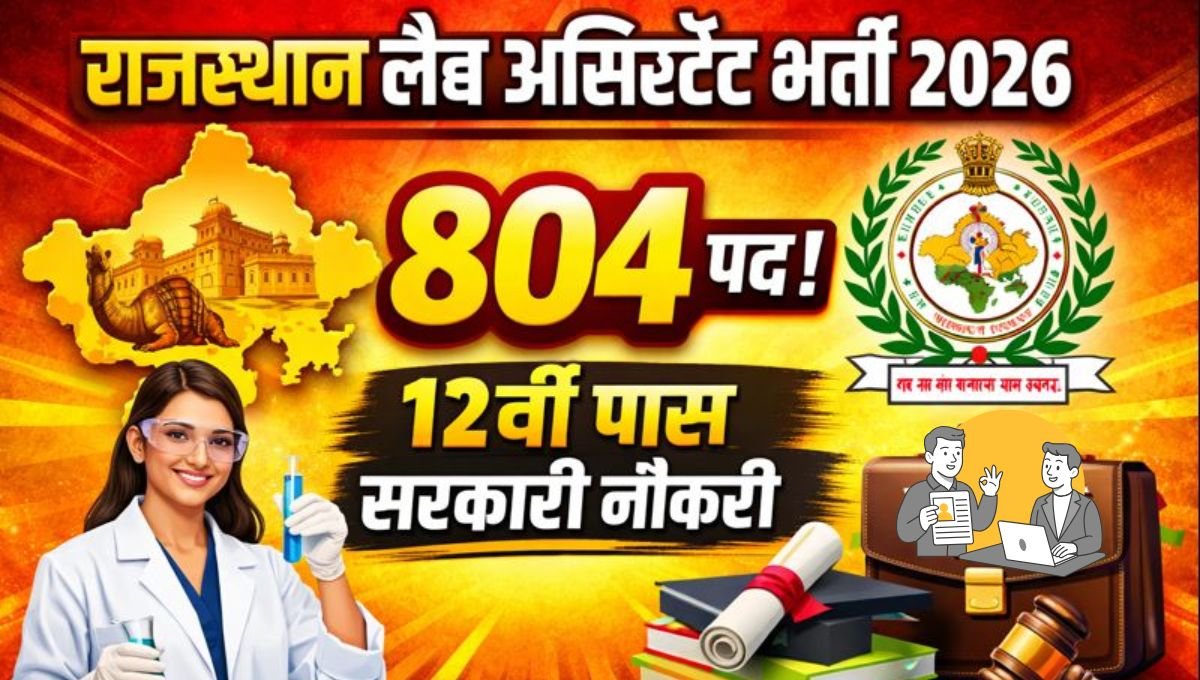 Rajasthan Lab Assistant Recruitment 2026