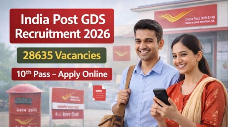India Post Gramin Dak Sevaks (GDS) Recruitment 2026