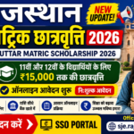 Rajasthan Uttar Matric Scholarship 2026